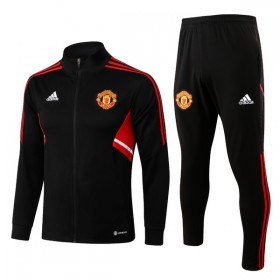 Manchester United Trenings Collegegenser Set 2022-23 Svart Rød